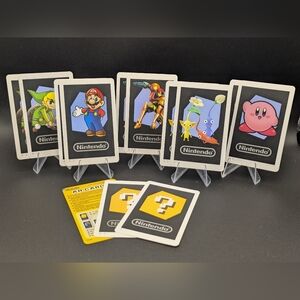 Nintendo 3DS AR Games 2 Sets AR Cards Pikmin Mario Metroid Legend of Zelda Link